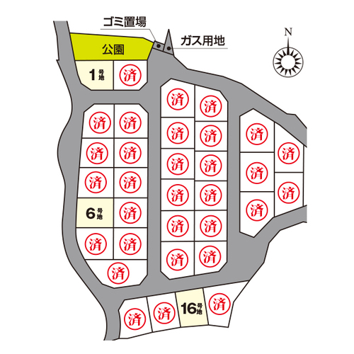 区画図