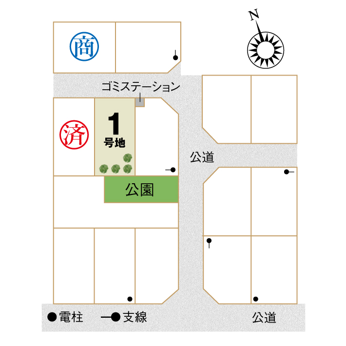 区画図