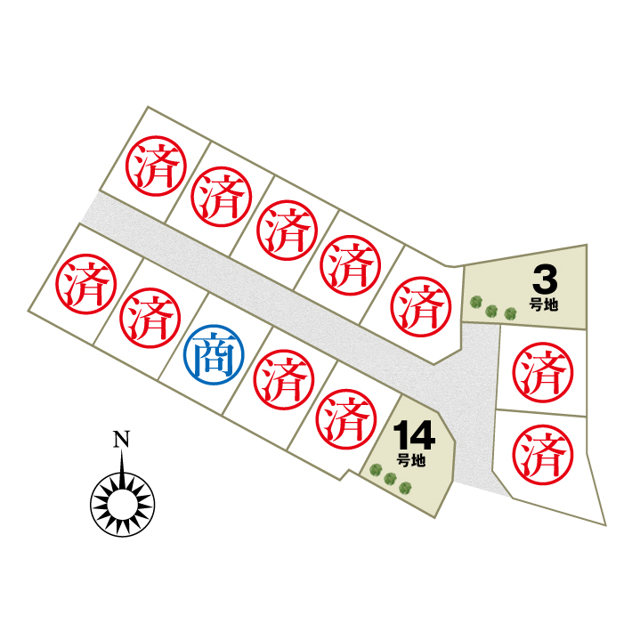 区画図
