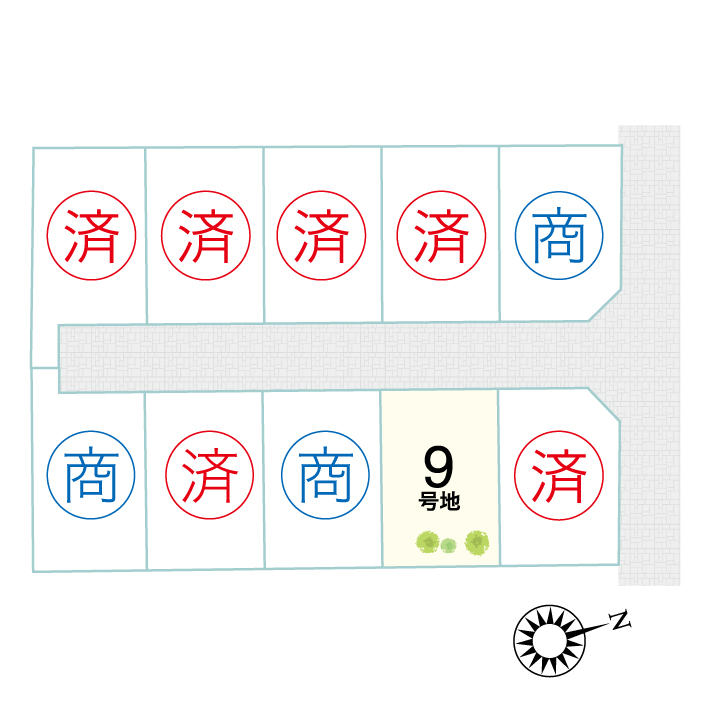 区画図